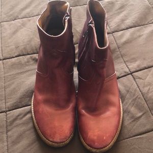 Madewell women boots size 8